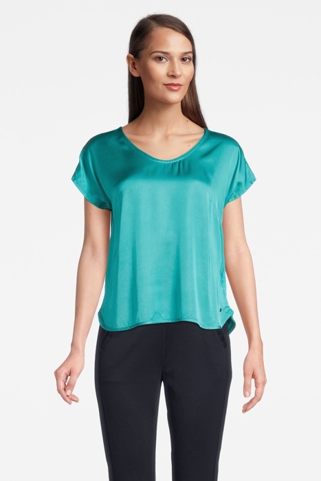 T-SHIRT JERSEY 1/2 SLEEVES 81101356 DARK TURQUOISE 1
