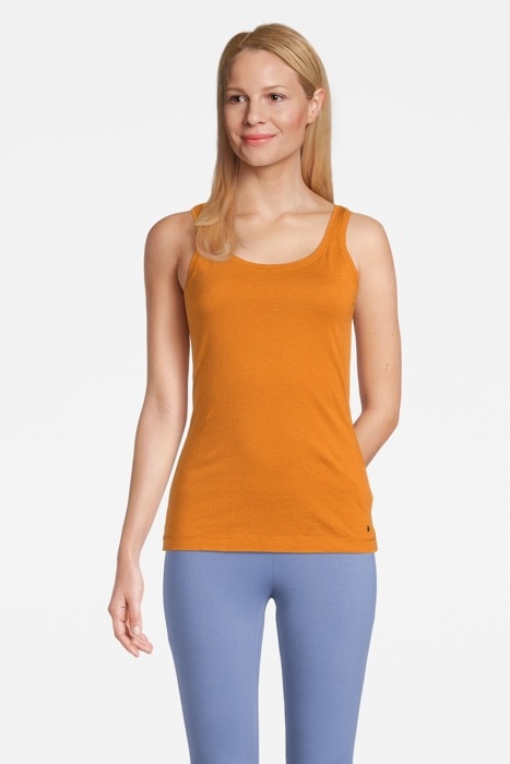 T-SHIRT JERSEY SLEEVELESS 81101360 HONEY GINGER 1
