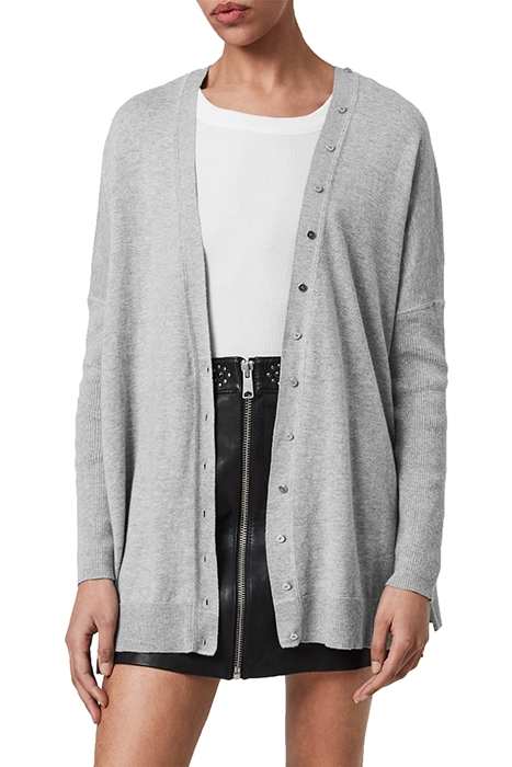 AFELIA CARDIGAN PALE GREY MARL 3