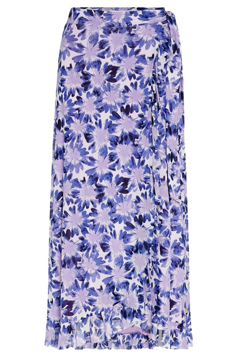 BOBO FRILL SKIRT CREAM WHITE/LILAC 7