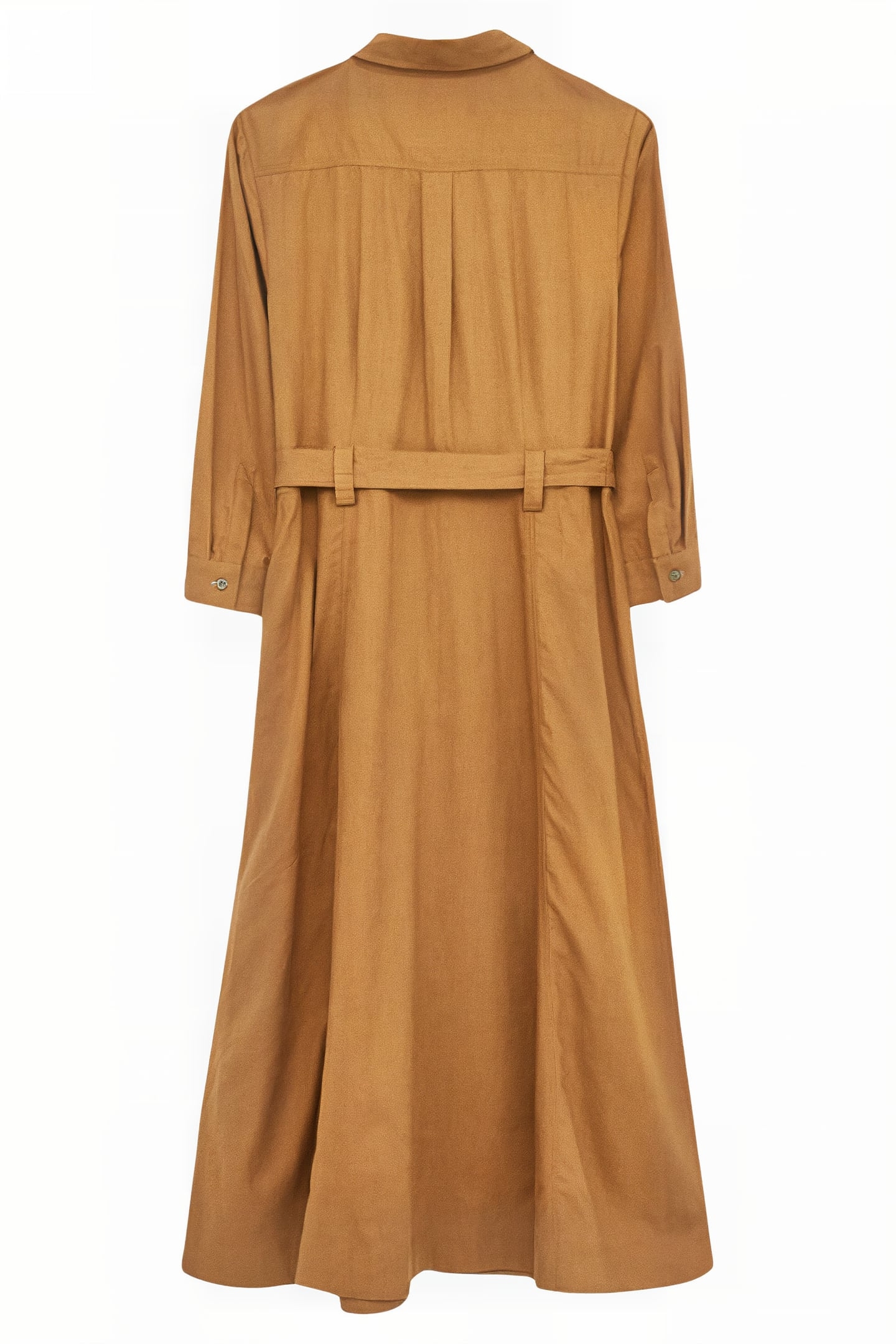 IGNES SHIRT DRESS MID BROWN 6