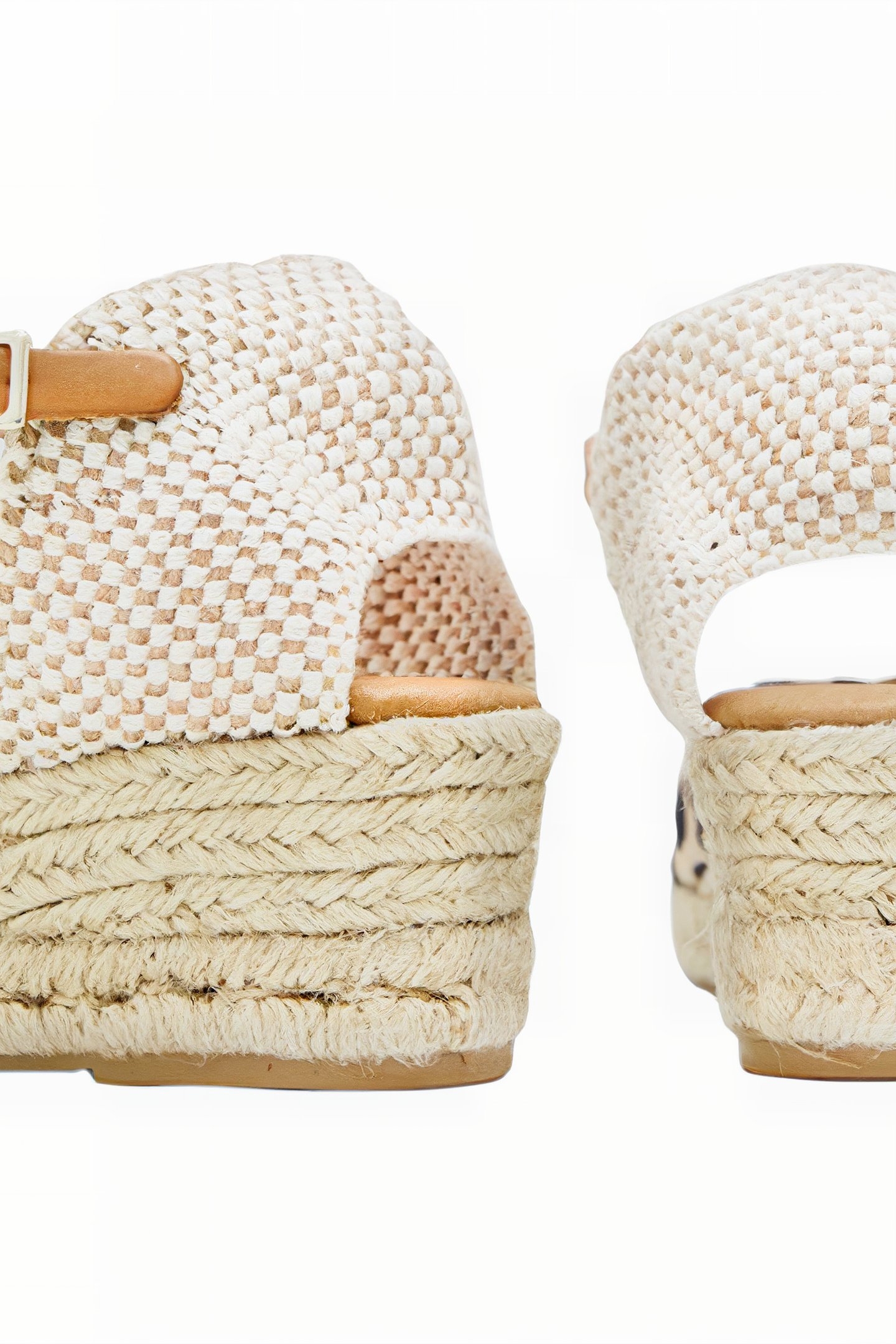 SOPHIE ESPADRILLE WEDGE BROWN PRINT 4