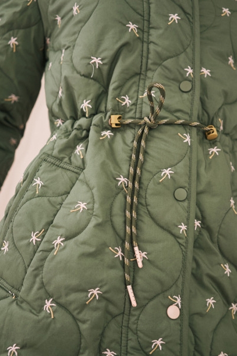 EMELIA EMBROIDERED JACKET GREEN 2