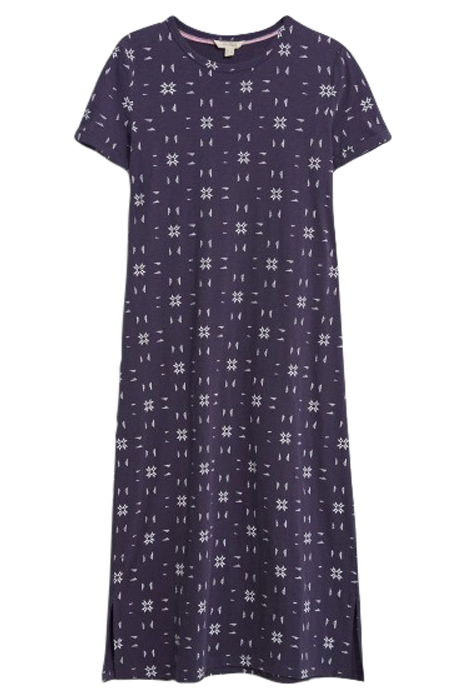 NEO T-SHIRT DRESS PURPLE MULTI 1