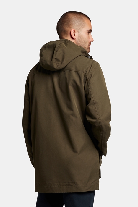 HOODED JACKET OLIVE 2