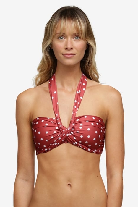 SW BRA WF TSHIRT BANDEAU SIENNA DAISY D POLKA DOTS PRINT 2