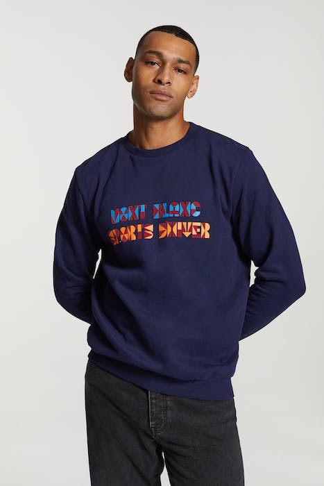 MEN MONT BLANC SWEATER DARK NAVY BLUE 2