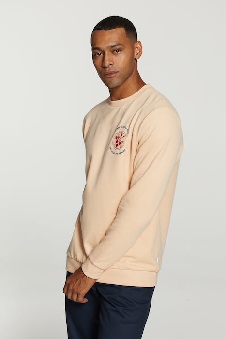 MEN SKATE CLUB SWEATER BUFF ORANGE 2