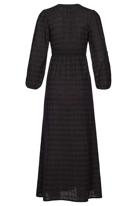 LADIES BEIRUT DRESS TASMANIA STRIPE BLACK 4
