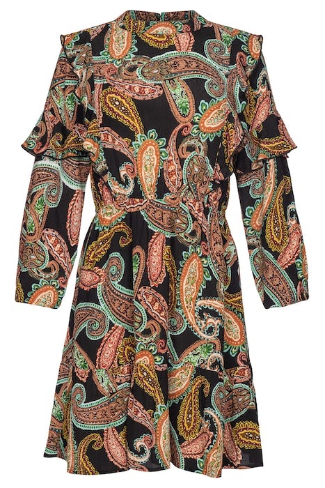 LADIES MONTEVIDEO DRESS BATIK PAISLEY 6