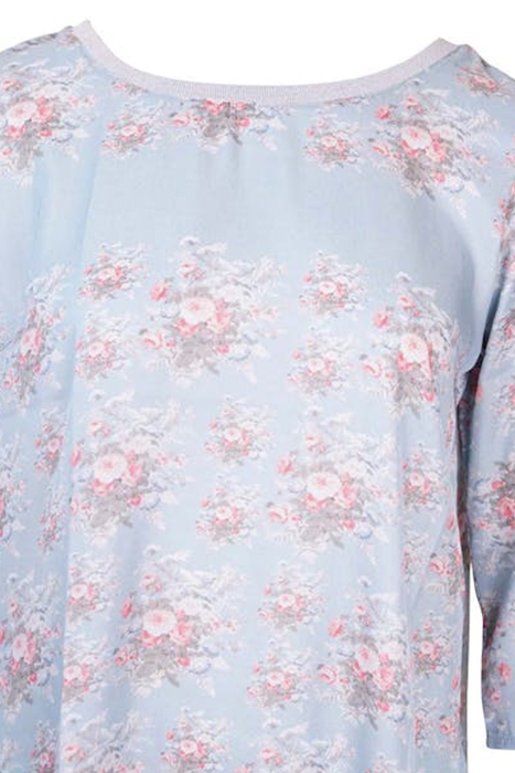 TUNIC SEVILLA LIGHT BLUE FLOWERS LIGHT BLUE 3