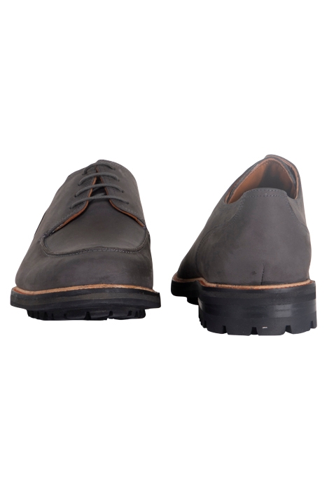 ALFIE NUBUCK DERBY SHOEDISPLAY CHARCOAL GREY 2