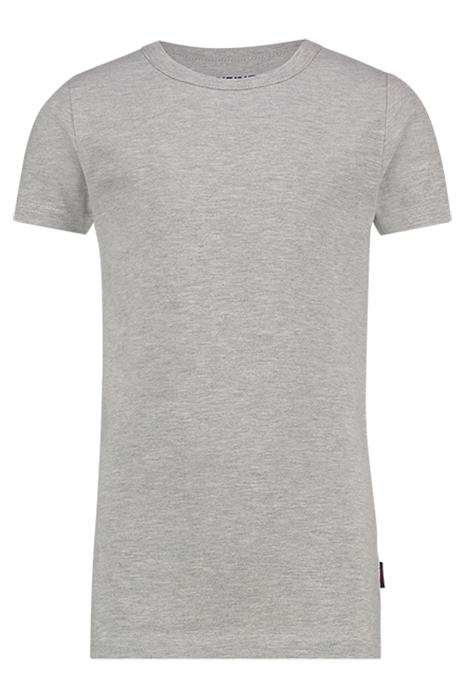 SHORT SLEEVE CREW NECK TS BOYS GREY MELE 1