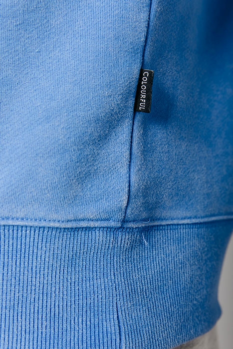 CR CLUB DE SPORT WASHED BASIC SWEAT BLUE 7