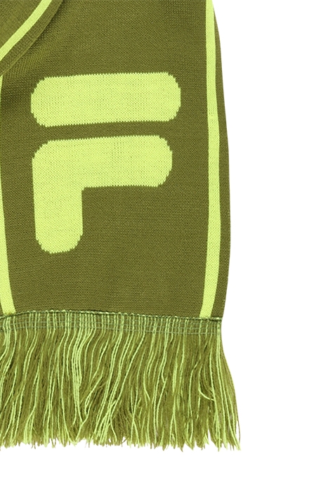 C44 TEAM SCARF CALLISTE GREEN-SAFETY YELLOW 2
