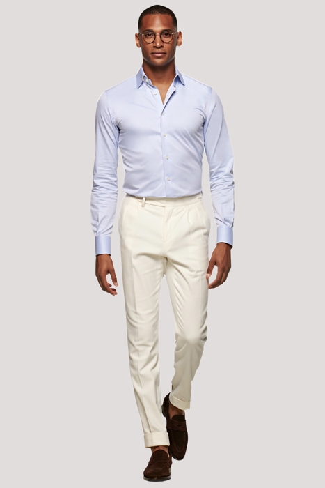 Light Blue Slim Fit Shirt 4