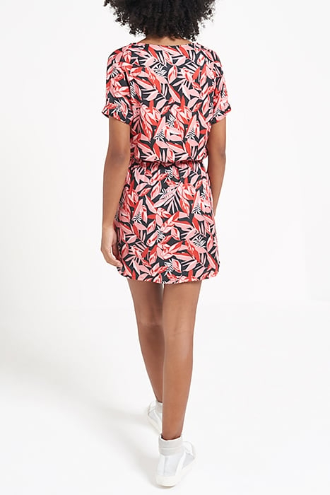 POPPY DRESS WITH POP PALM-TREE PRINT PALM POP 3