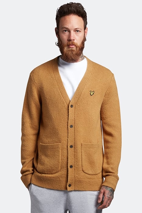 BRUSHED CARDIGAN ANNIVERSARY GOLD 1