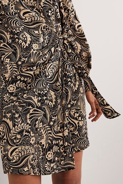 WRAP SKIRT MINI DRESS MBR 5