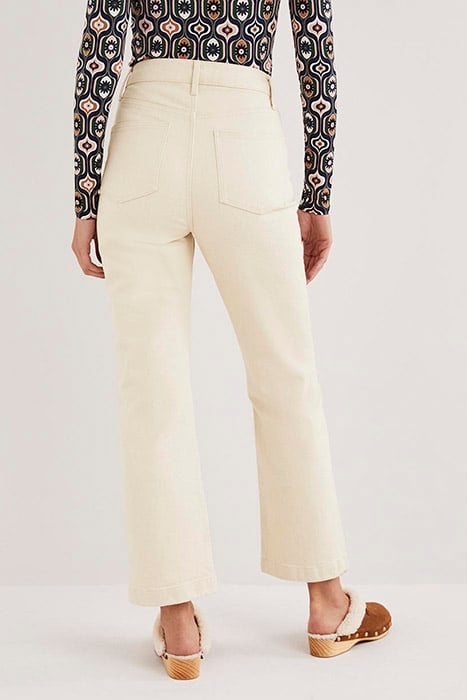 RIGID CROPPED FLARE JEANS ECR 2