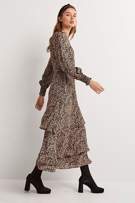 TIERED MULTI RUFFLE MAXI DRESS SND 3