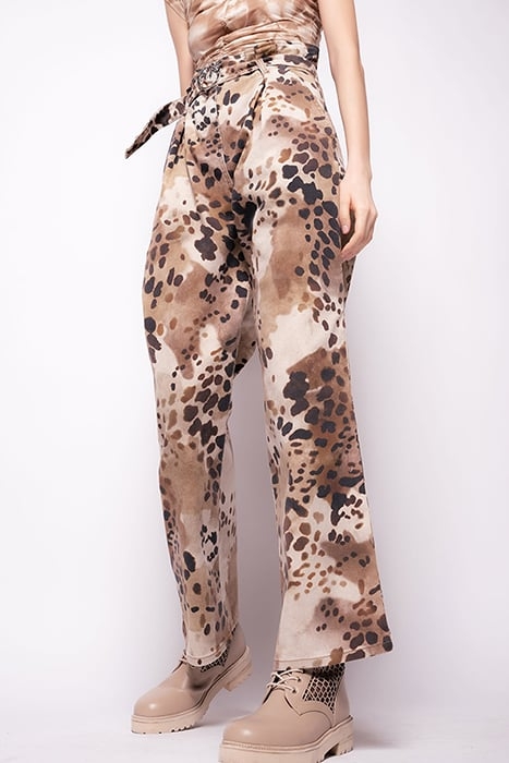 PIACENZA PANTALONE PJ631 DRILL BEIGE/BROWN MULTI-COLOUR 1