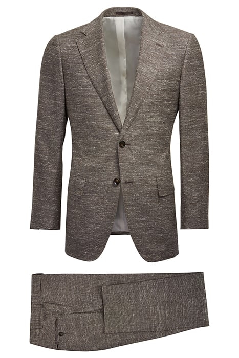 Mid Brown Lazio Suit 2