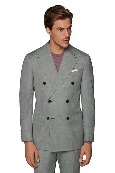 Mid Grey Houndstooth Havana Suit 3