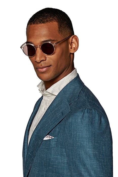 MID BLUE HAVANA BLAZER 5