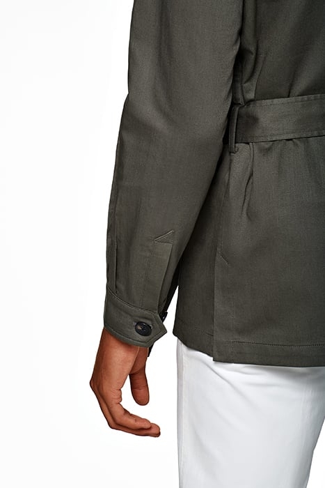 GREEN BELTED SAFARI JACKET 6