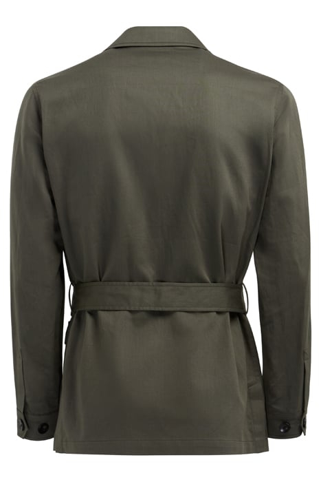 GREEN BELTED SAFARI JACKET 8