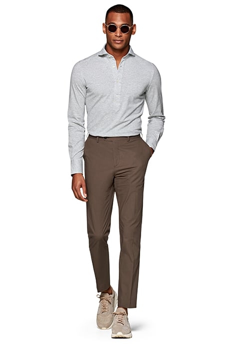 TAUPE SOHO TROUSERS 2