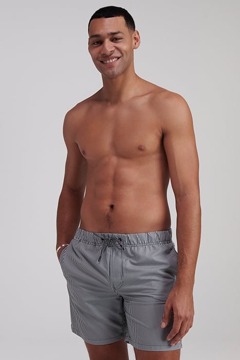 MEN SWIMSHORT SKINNY STRIPE CILANTRO GREEN 2