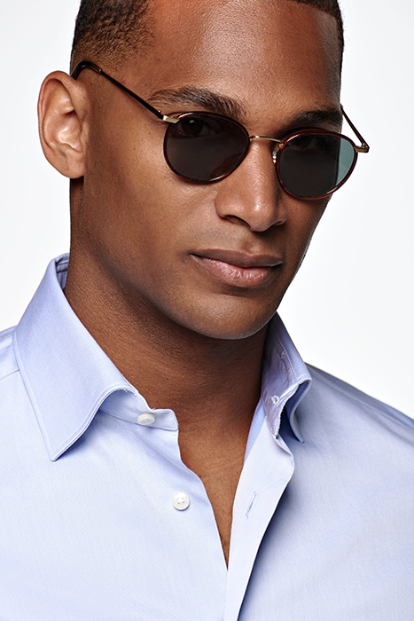 Light Blue Slim Fit Shirt 5