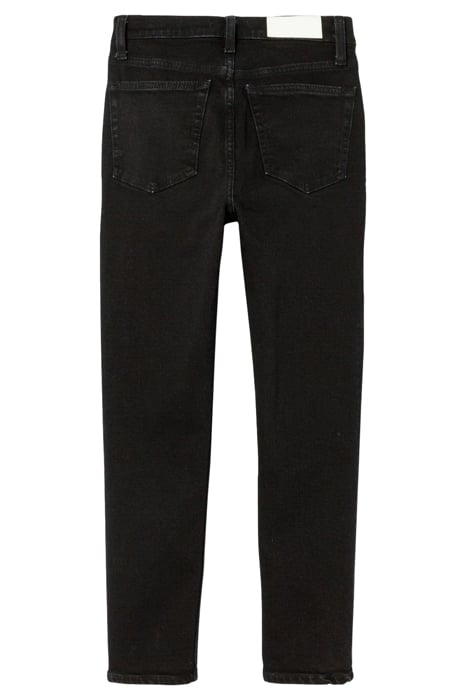 90S HIGH RISE ANKLE CROP NOIR 2