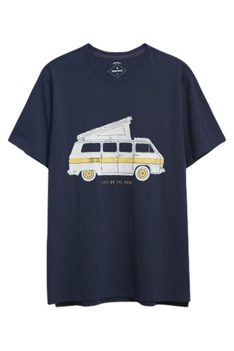 CAMPER VAN GRAPHIC TEE DARK NAVY 1