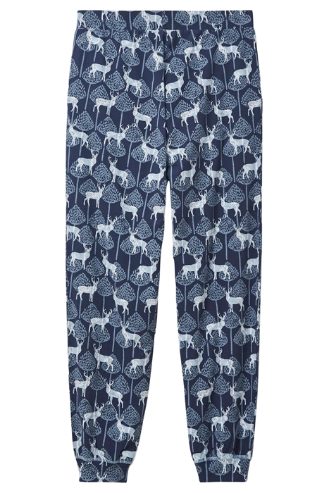 STAG FAMILY TIME JERSEY PJ JOG NAVY MULTI 5