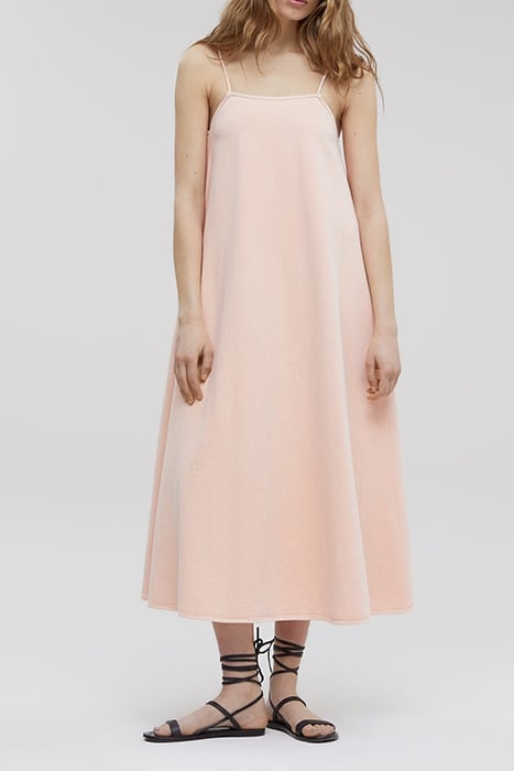 WOMEN STRAP DENIM DRESS WILD ROSE 1