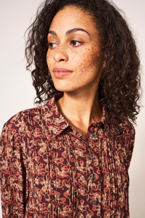 GEORGIE TUNIC PLUM MLT 4