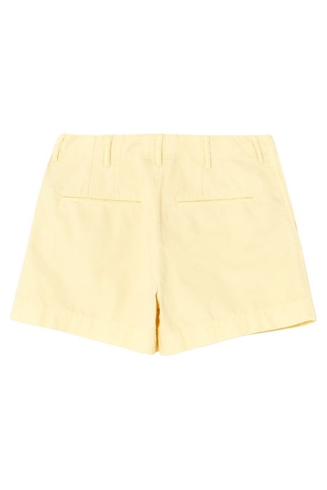 90S TROUSER SHORT WASHED BUTTERCREAM 2