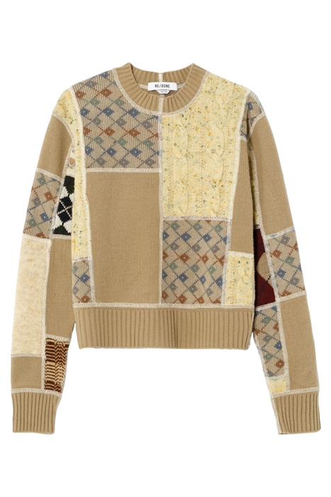 UPCYCLED 60S SHRUNKEN SWEATER ASSORTED COLORS 1