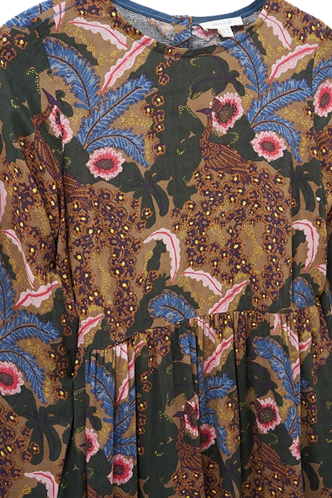 ELISA MINI DRESS GREEN 5