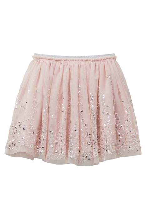 FIONA TUELLE SKIRT MID PINK 1