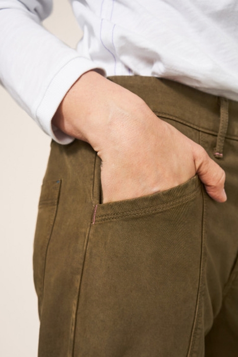 THEA TROUSER KHAKI GRN 2