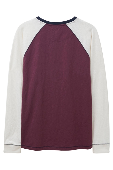 ROBBIE RAGLAN T-SHIRT MID PLUM 5