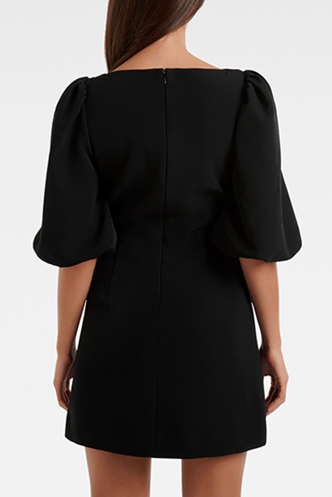 MAISIE EMBELLISHED NECK MINI DRESS BLACK 2