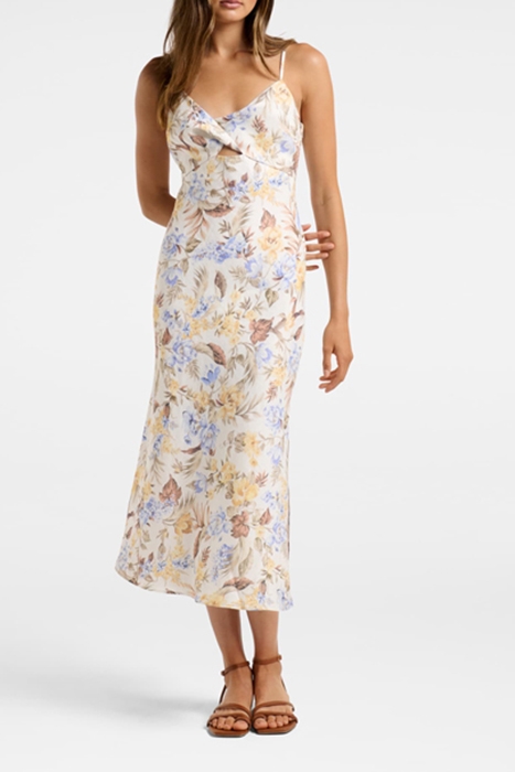 REBEKKA TWISTED DETAIL DRESS COCACABANA FLORAL 1