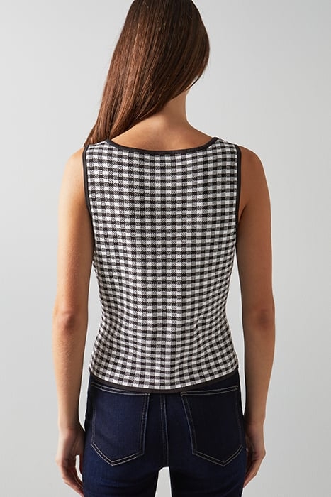 JASMINE TANKS & CAMI BLACK/CREAM 2