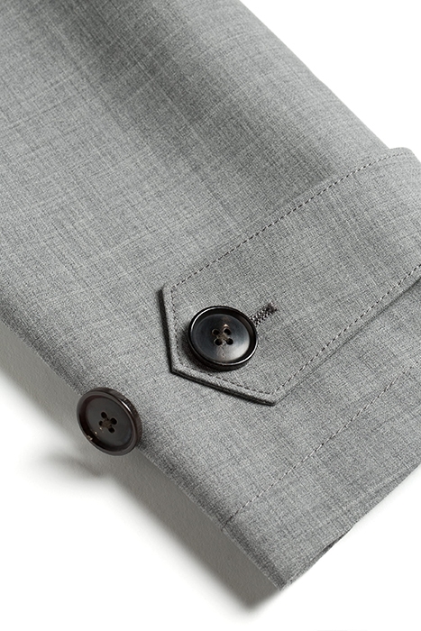 LIGHT GREY RAINCOAT 8