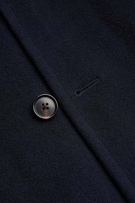 NAVY PADDED OVERCOAT 8